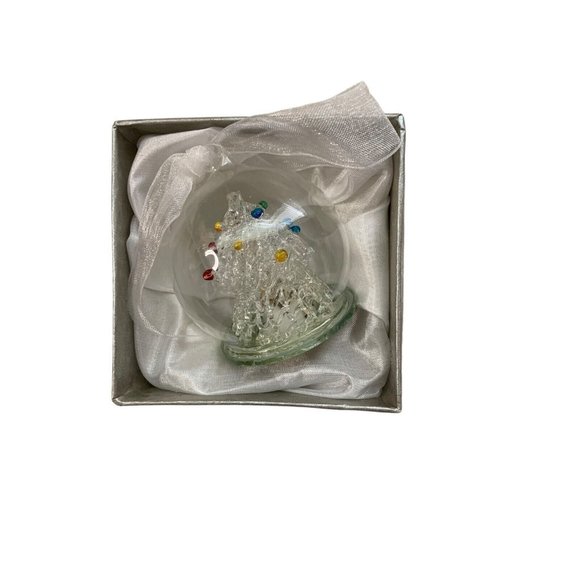 Handblown Glass Globe Ornament LED ChangingColor Light Christmas Tree NEW BATT - Picture 10 of 11